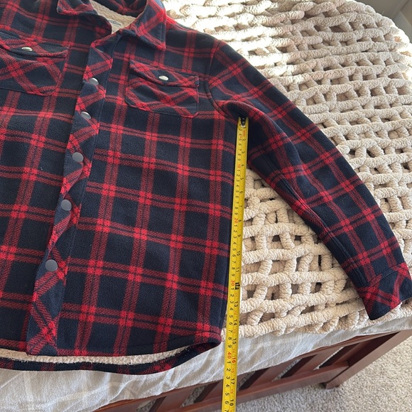 Thick button down Sherpa lined jacket - Picture 8 of 8